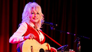 NASHVILLE, TN - APRIL 18: Dolly Parton attends Stella Parton's Red Tent Women's Conference 2014 at the Doubletree Hotel Downtown on April 18, 2014 in Nashville, Tennessee.
