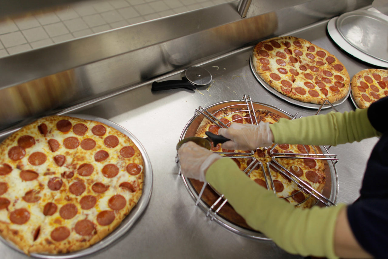 Pizza Drive-Thru in Citrus Heights (Photo by Joe Raedle/Getty Images)