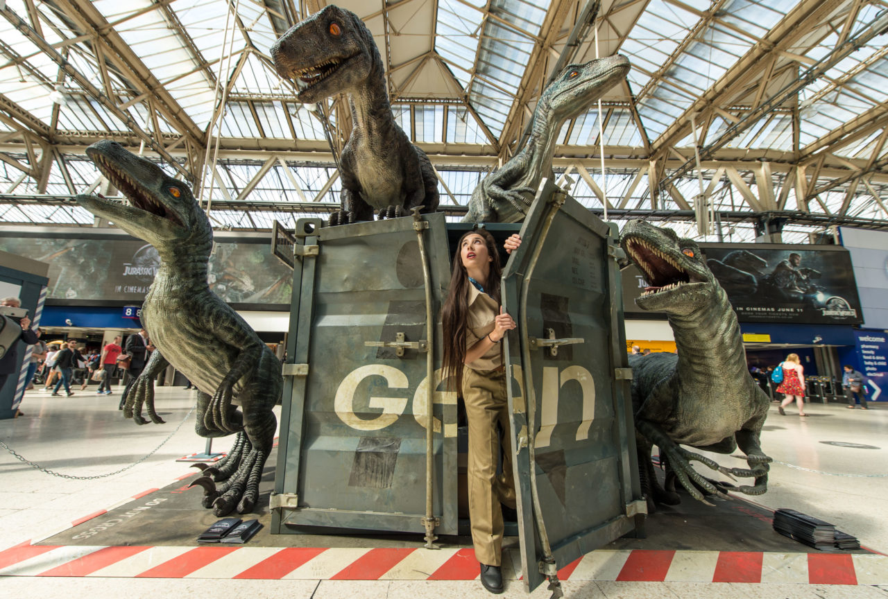 Universal Studios Hollywood Jurassic Park ride (Photo by Ian Gavan/Getty Images)