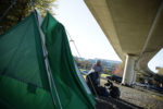 Sacramento Pop-up Homeless Shelters, Sprung Cities, Sacramento Homeless (Photo by Alex Wong/Getty Images)