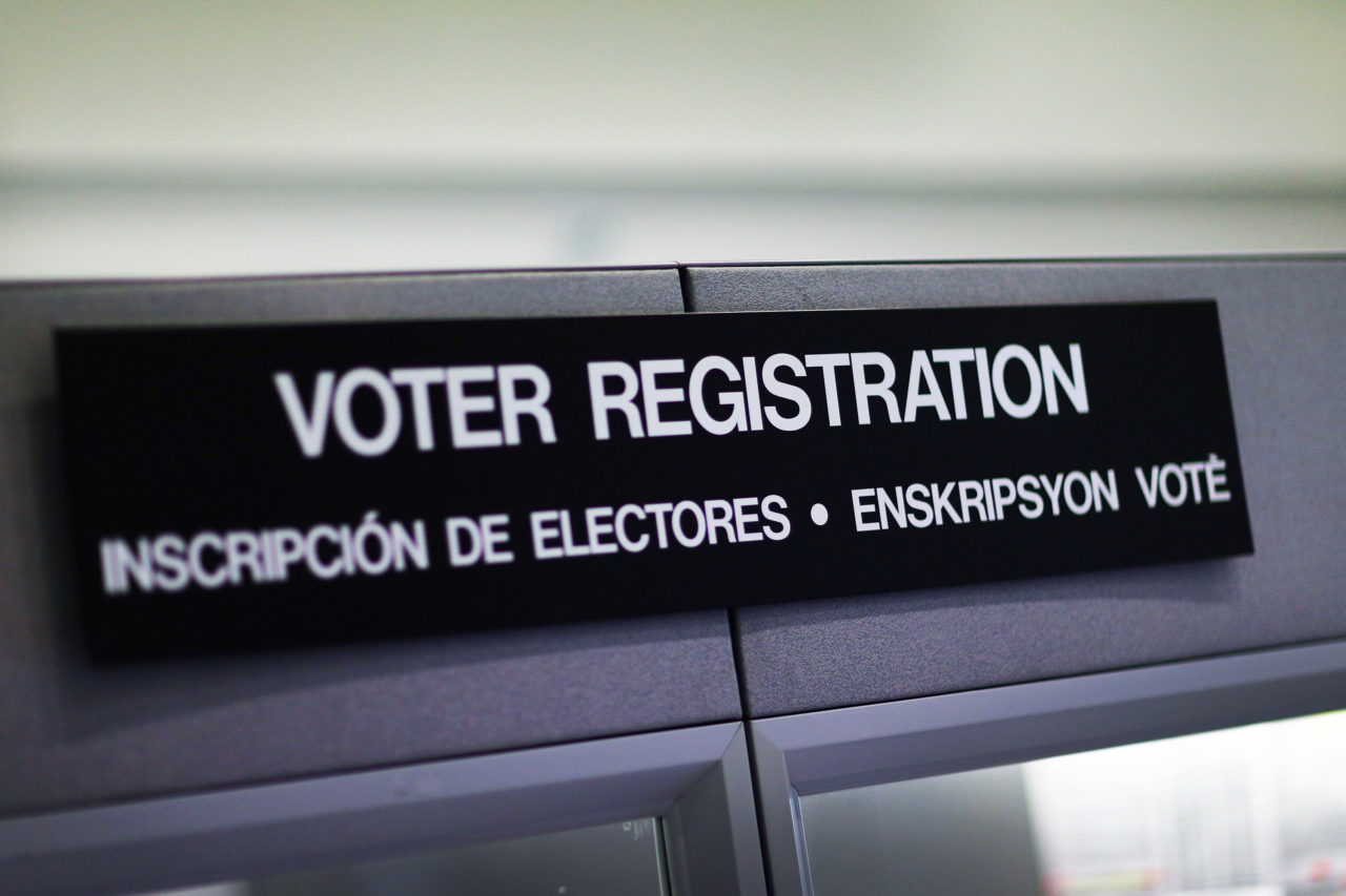 California DMV, Voter registration (Photo by Joe Raedle/Getty Images)