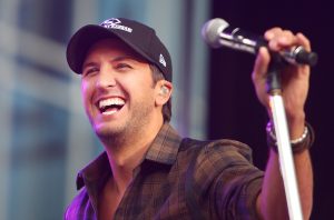 NASHVILLE, TN - NOVEMBER 06: Luke Bryan performs on ABC's "Good Morning America" outside of the Bridgestone Arena ahead of the CMA Awards on November 6, 2013 in Nashville, Tennessee. (Photo by Marianna Massey/Getty Images)