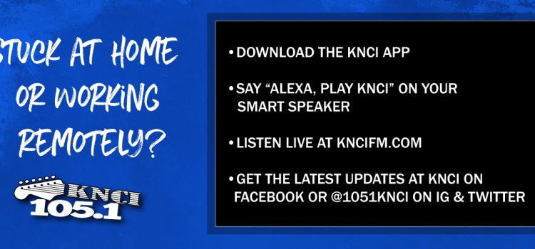 Stuck at Home or Working Remotely? Say: Alexa Play KNCI!