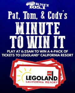 Win a 4-pack of tickets to LEGOLAND® California Resort!