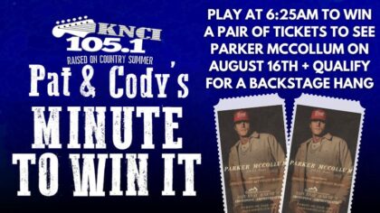 Win a pair of tickets to see Parker McCollum at Ironstone Amphitheater on August 16th AND qualify ...