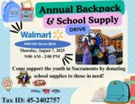 We’re teaming up with Sacramento County Sheriff's Activities League to collect back-to-school sup...